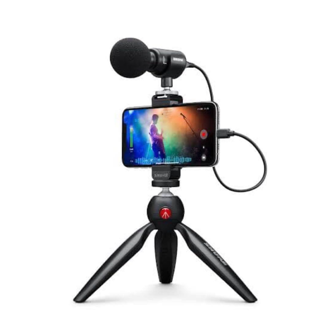 未使用 SHURE デジタルステレオコンデンサーマイクロフォン