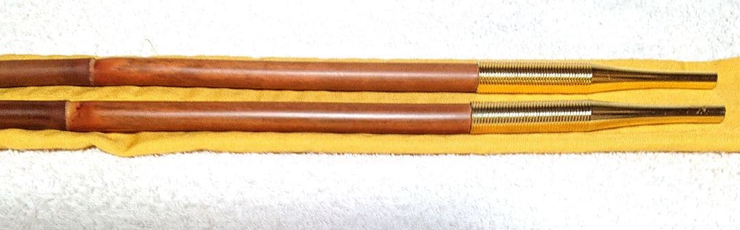 茶道具 如心斎好煙管壱双A447