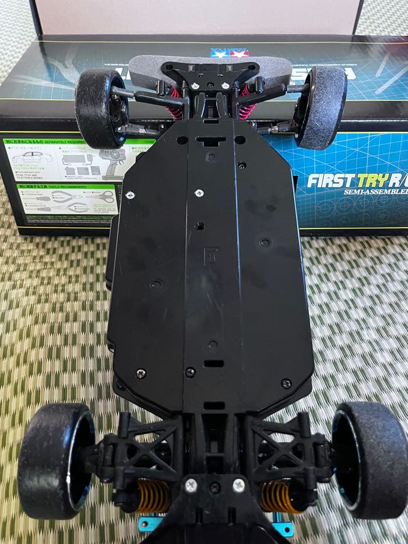 タミヤTT-02シャーシMRC2駆ドリコンバージョンキット仕様 Zボディー付き