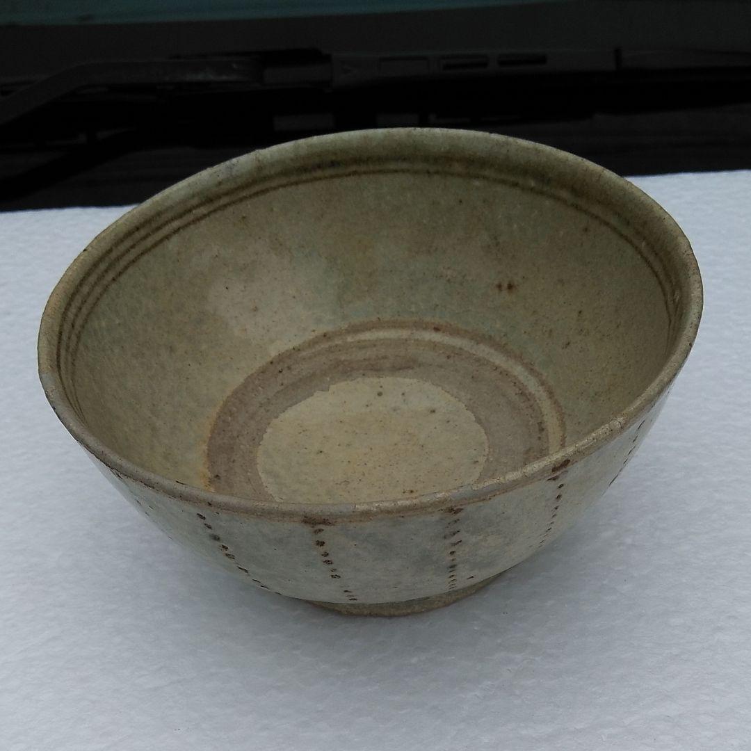 安南鉄絵茶碗