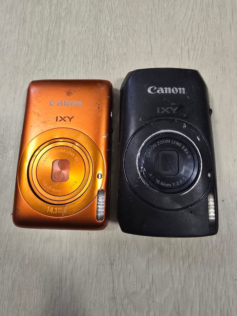 ジャンクCanon IXY 400F 、IXY30Sコンパクトデジタルカメラ