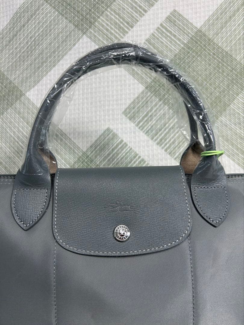 《LONGCHAMP》プリアージュ トップハンドバッグ　S/ダークグレー