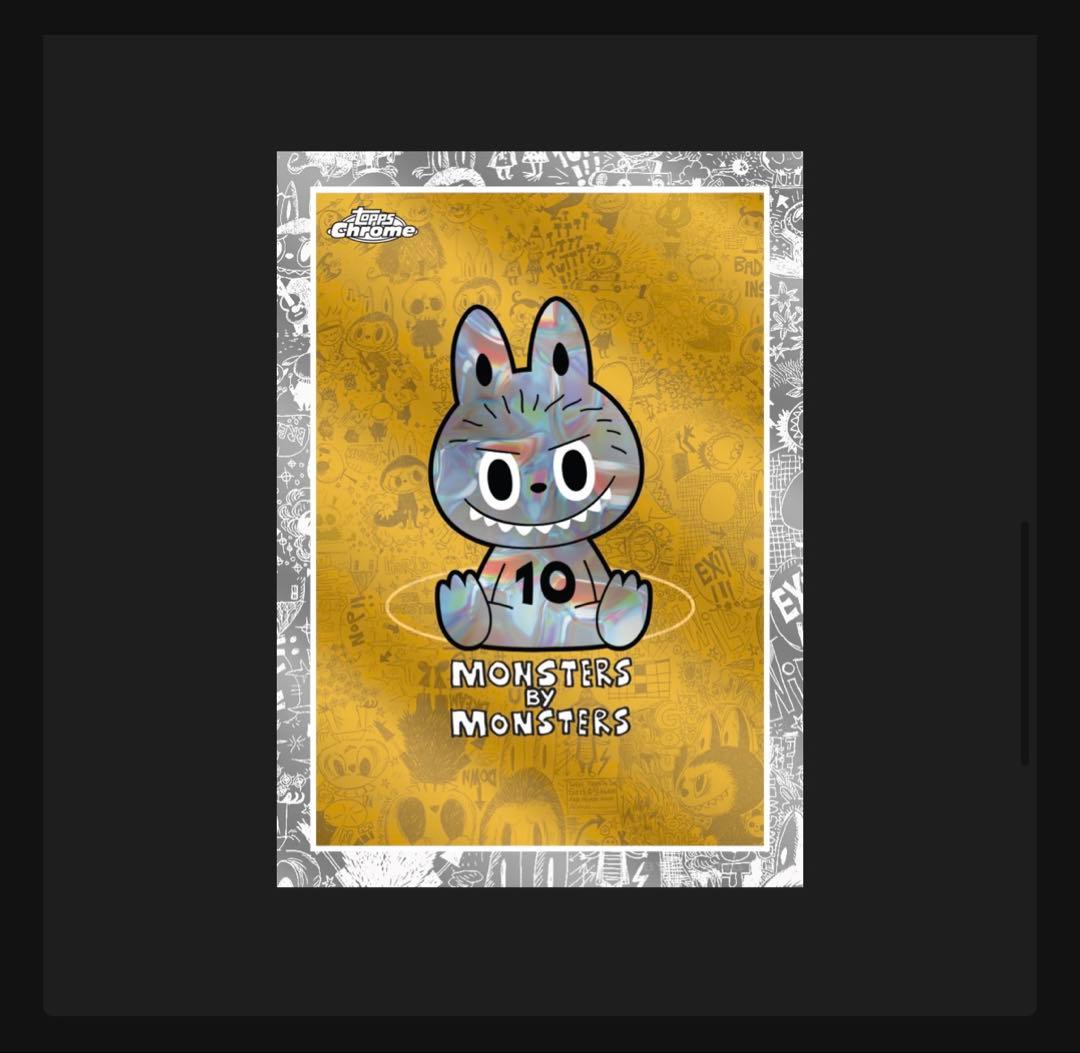 2025 Topps Chrome Labubu 1box 新品・未開封