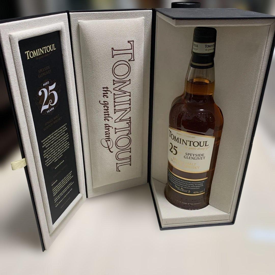 TOMINTOUL 25年 シングルモルトウイスキー 700ml