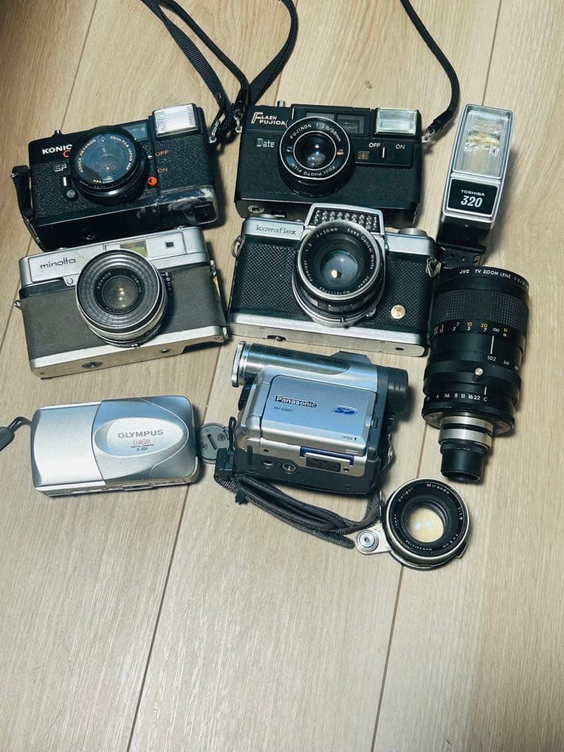フィルムカメラセット 多様なモデル