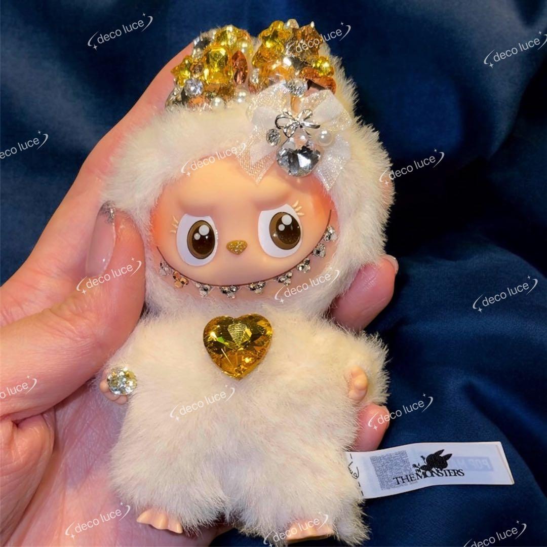 A PIN FOR LOVE A スワロフスキー　ラブブ　イニシャル　ミニラブブ