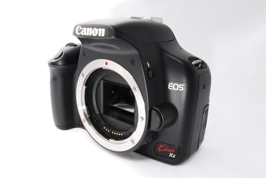 CANON kiss X2一眼レフ 18-55m IS⭐️手ぶれ補正機能付き