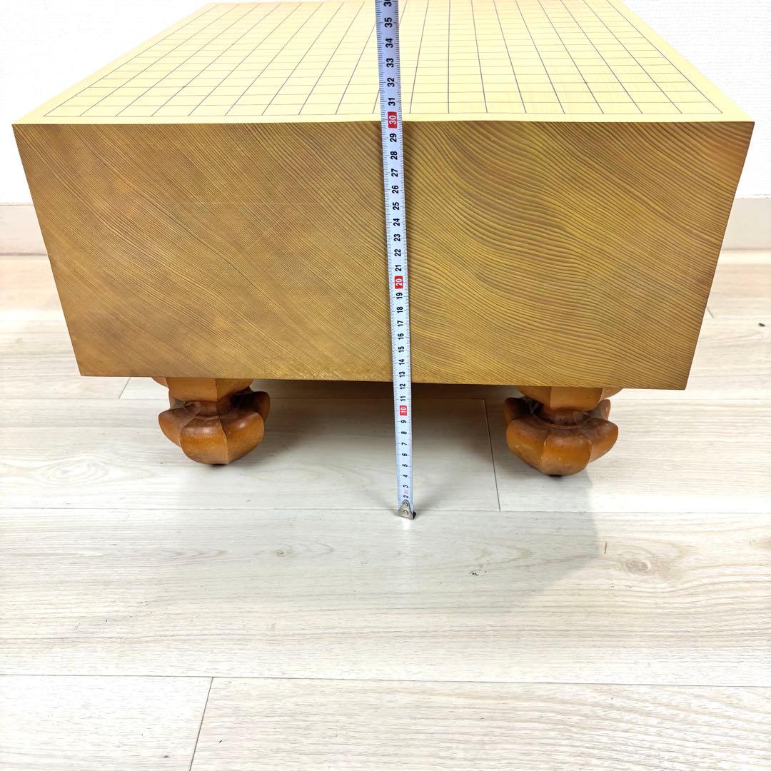 【美品】新榧　天地柾　碁盤蛤碁石号　碁笥セット 高級品　桐箱　碁盤へそ