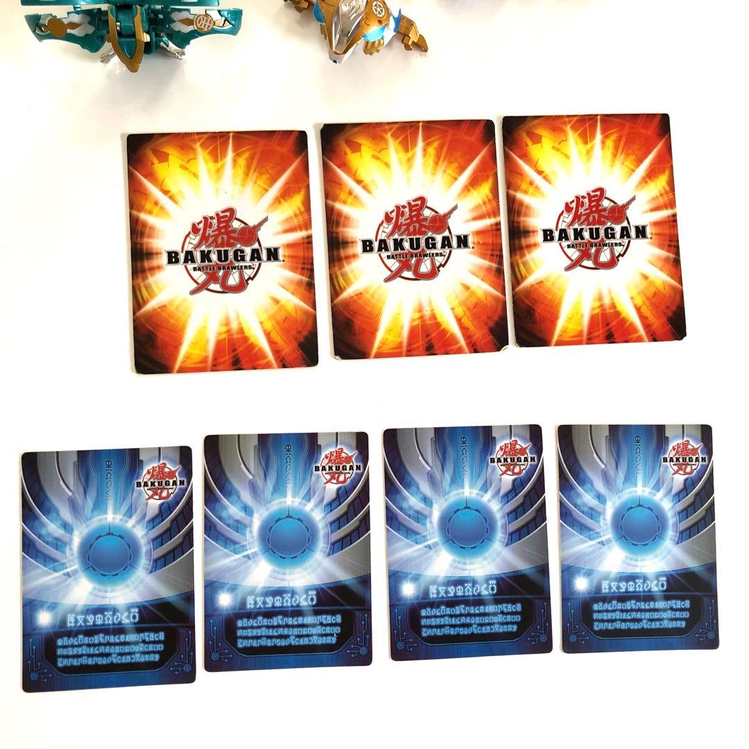 爆TECH爆丸　グリフデッキ　将ファルコ&皇レオネス&軍イカラス