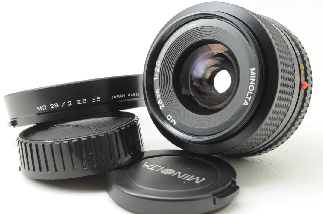★美品★MINOLTA ミノルタ MD 28mm F2.8 SR/MDマウント