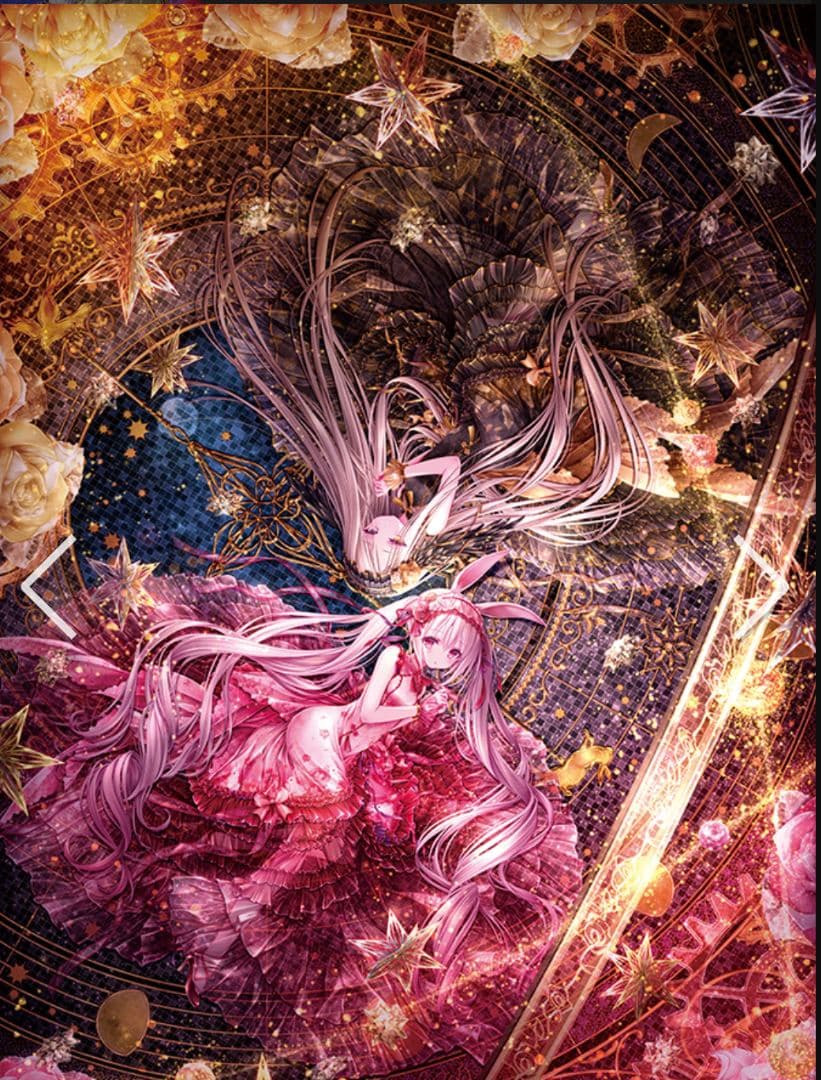絵師100人展13 てぃんくる 複製原画 金烏玉兎の渾天儀