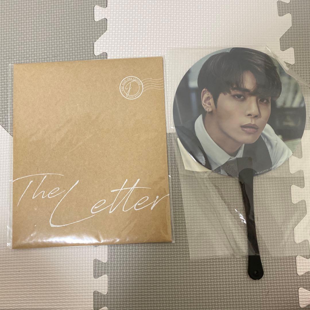 SHINee ジョンヒョン The Letter パンフレット & うちわ