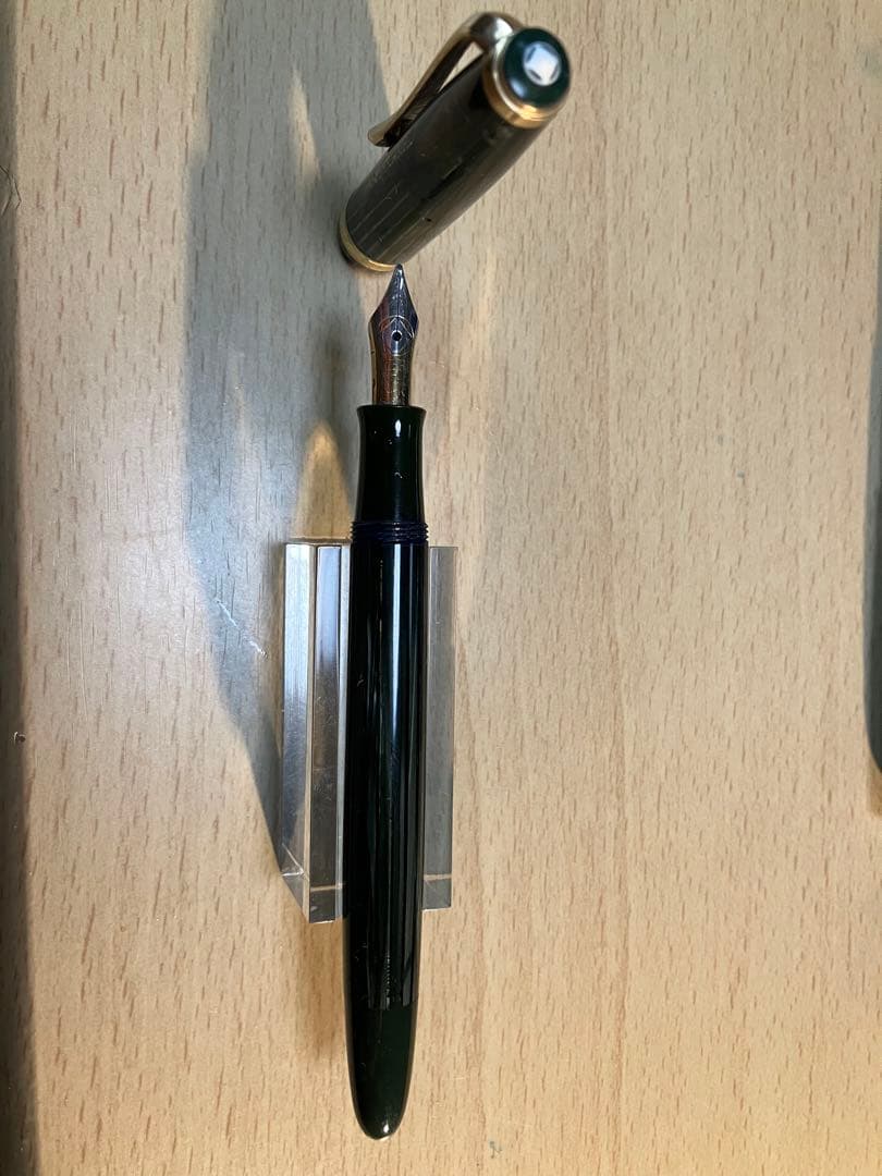 筆記具 faber-castell 882 green-stripes B-nib