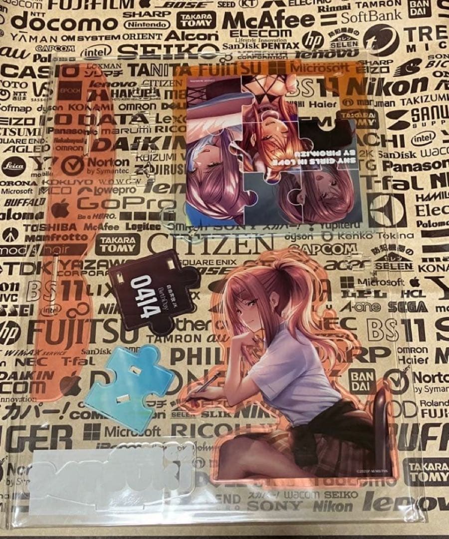 ピロ水(アマカノ　アマカノ3) はにかみ彼女　冥加皐希　アクリルフィギュア