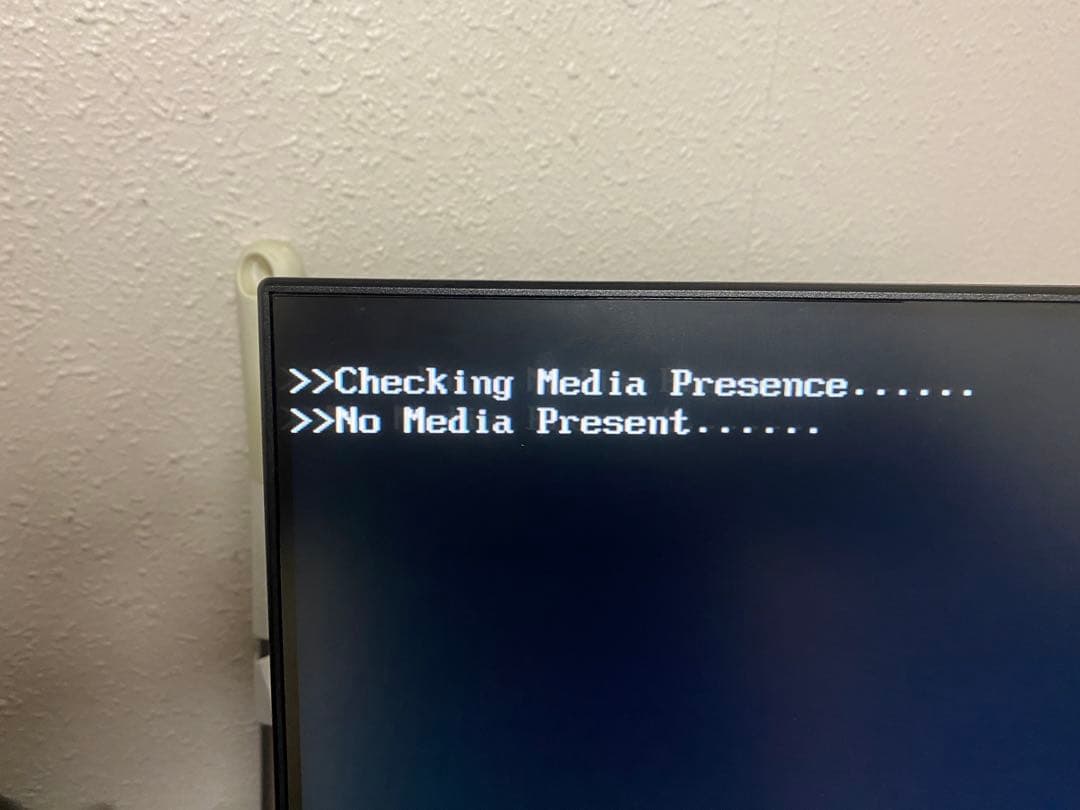 エラーメッセージ表示ディスプレイ