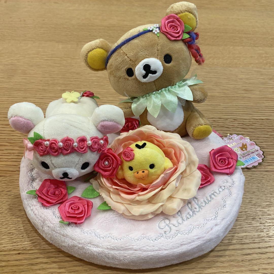 新品　タグ付 リラックマストア限定　リラックマ ぬいぐるみ スペシャルローズ