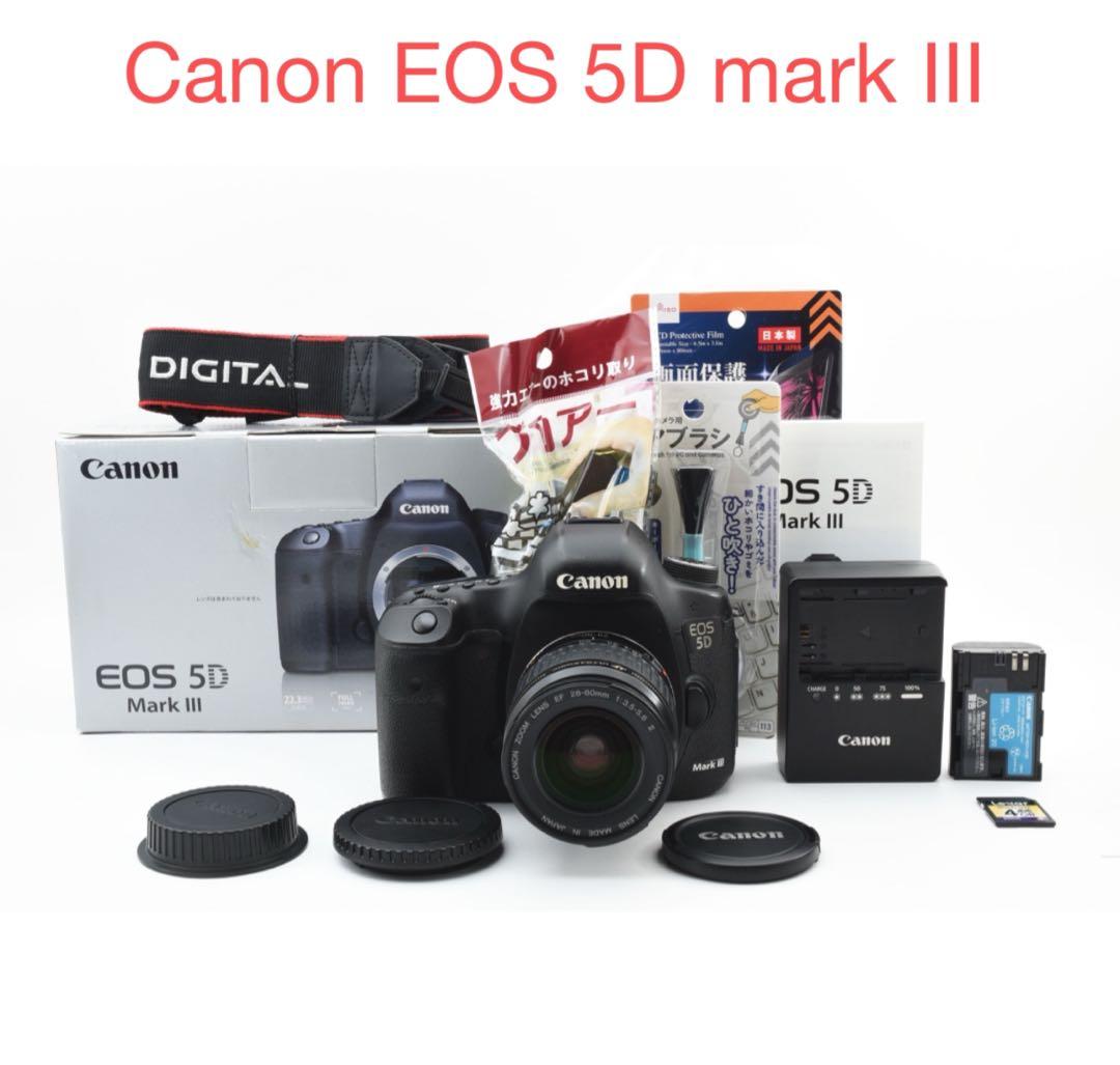 一眼レフカメラ Canon EOS 5D mark III標準レンズセット