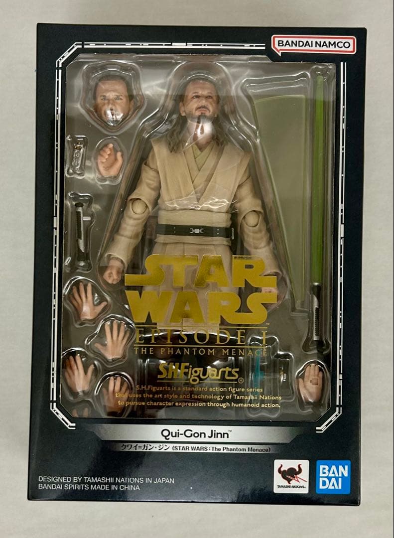 【未開封新品】S.H.フィギュアーツ クワイ＝ガン・ジン スターウォーズ