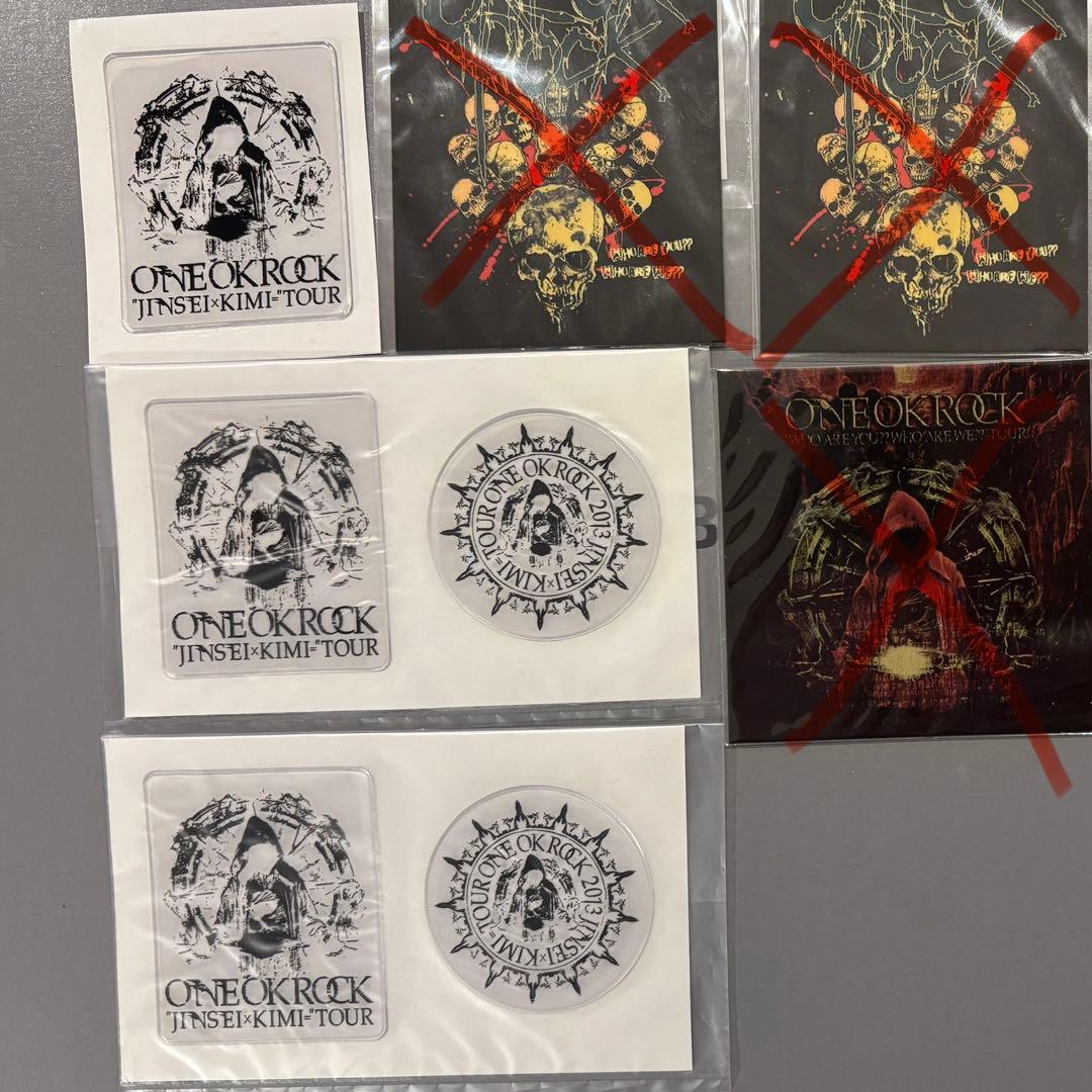 ONE OK ROCK ステッカー セット
