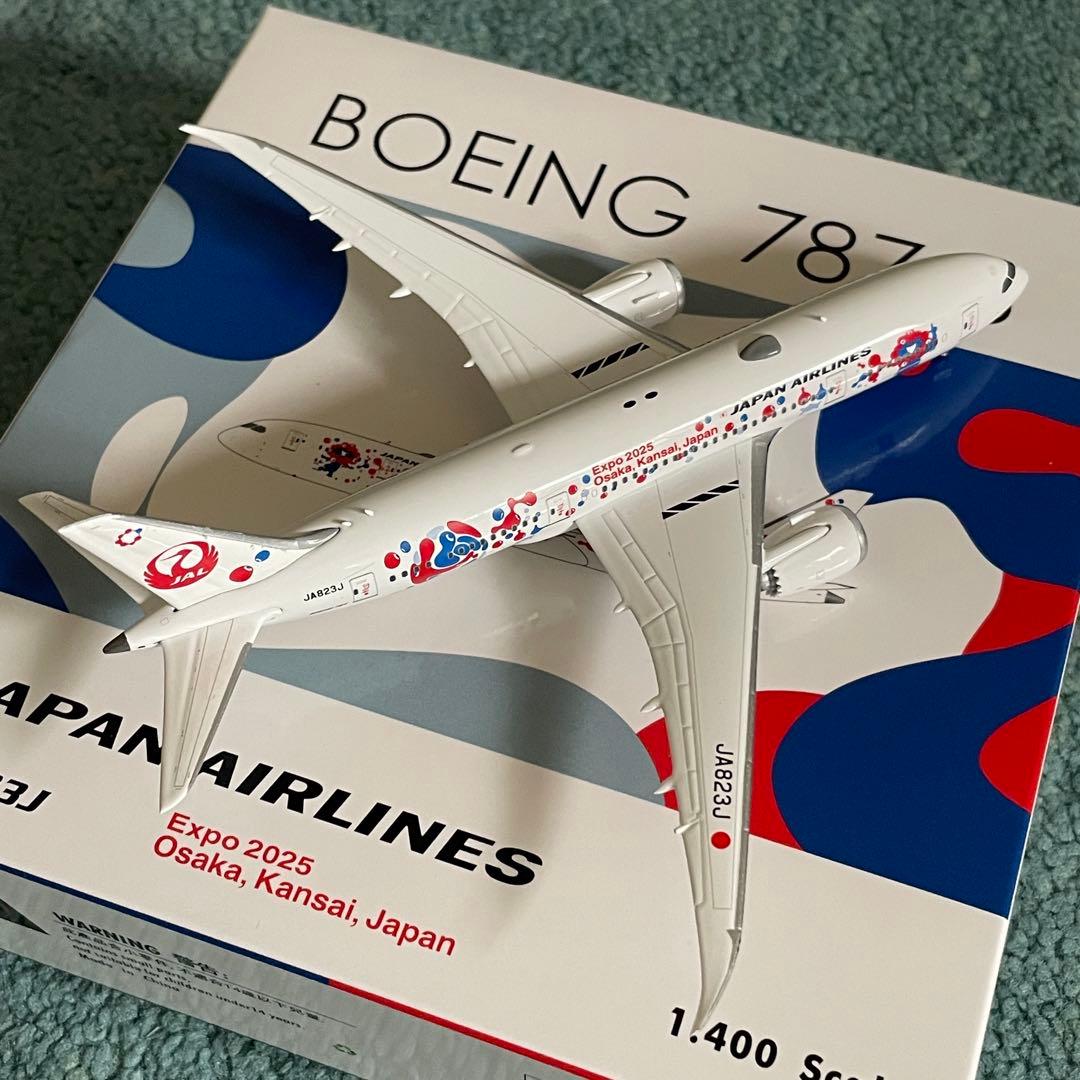 JAL 787-8 日本航空 EXPO 2025 JA823J ph 1:400
