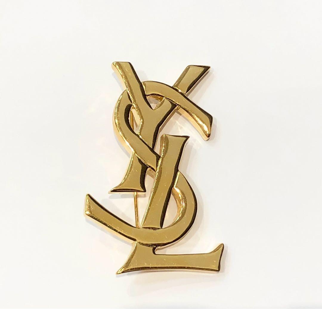 【お値下げ！】サンローラン　ブローチ