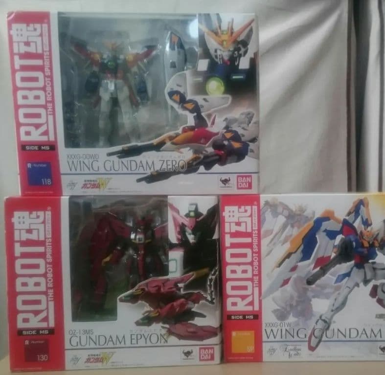 ROBOT魂 3体セット ウイングガンダムゼロ エピオン ウイングガンダムEW