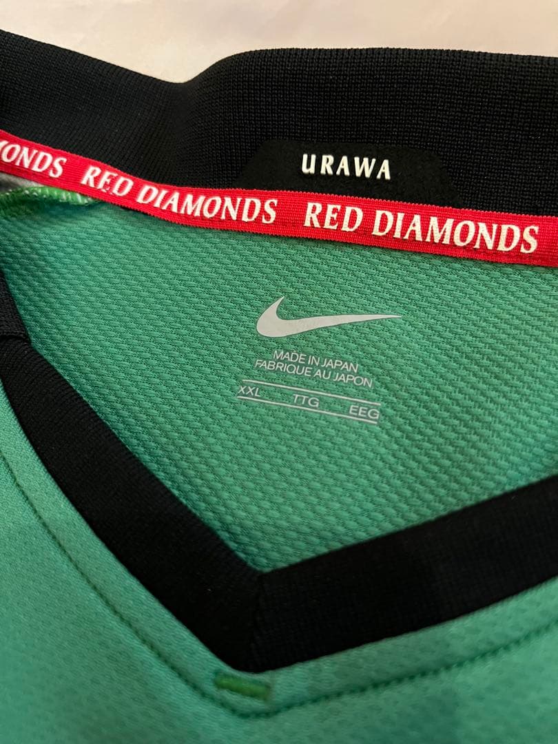 【レア】浦和レッズ 選手支給品 長袖ユニフォームGK都築龍太選手 非売品 XXL