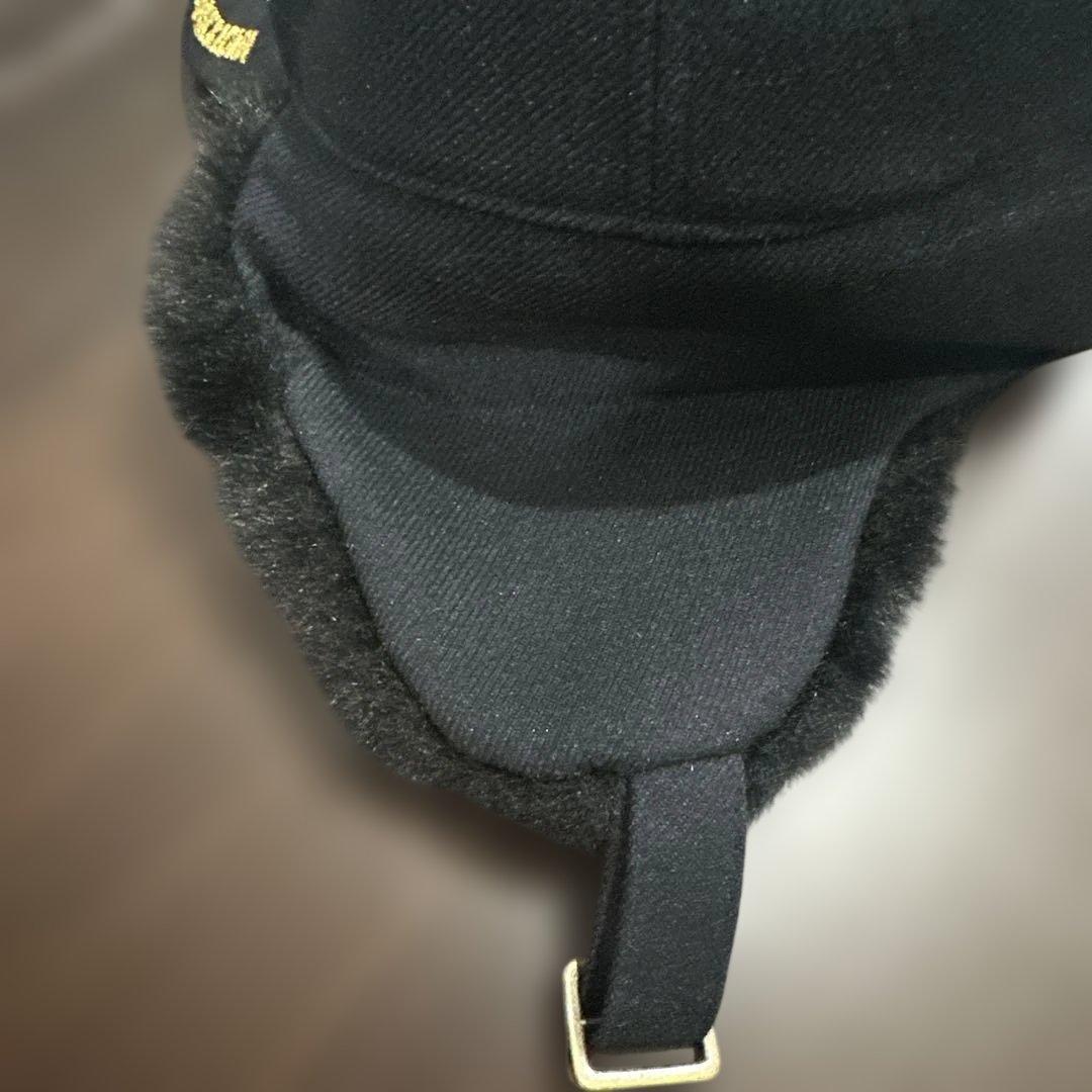 美品MARK & LONA 耳当て付きキャップ　ゴルフキャップ　フリーサイズ