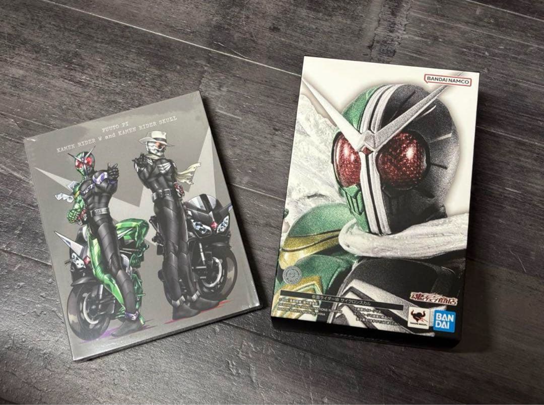 仮面ライダーダブル　サイクロンスカル　真骨彫　風都探偵S.H.Figuarts