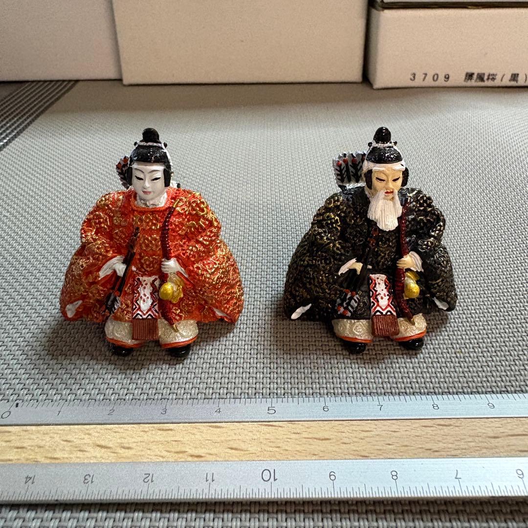 丹青堂　若菜雛　木製七段飾り　雛人形