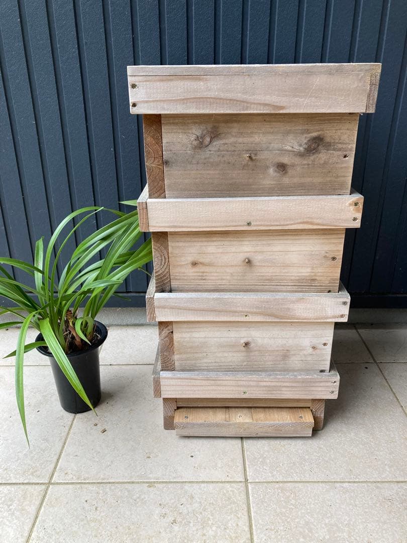 日本ミツバチ用巣箱　重箱式　キンリョウヘンおまけ