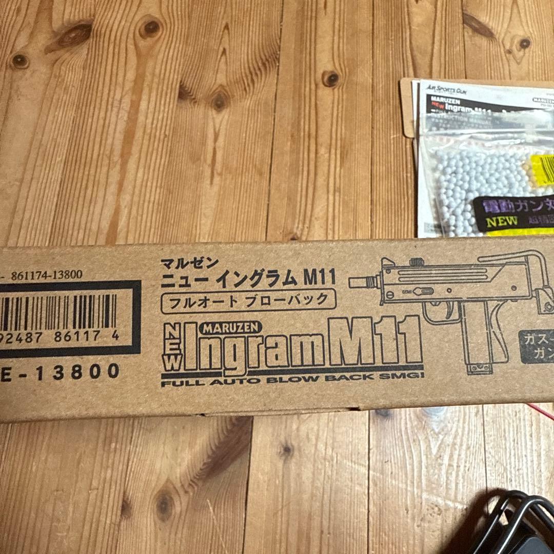マルゼン ニュー イングラム M11 フルオート ブローバック ガスガン