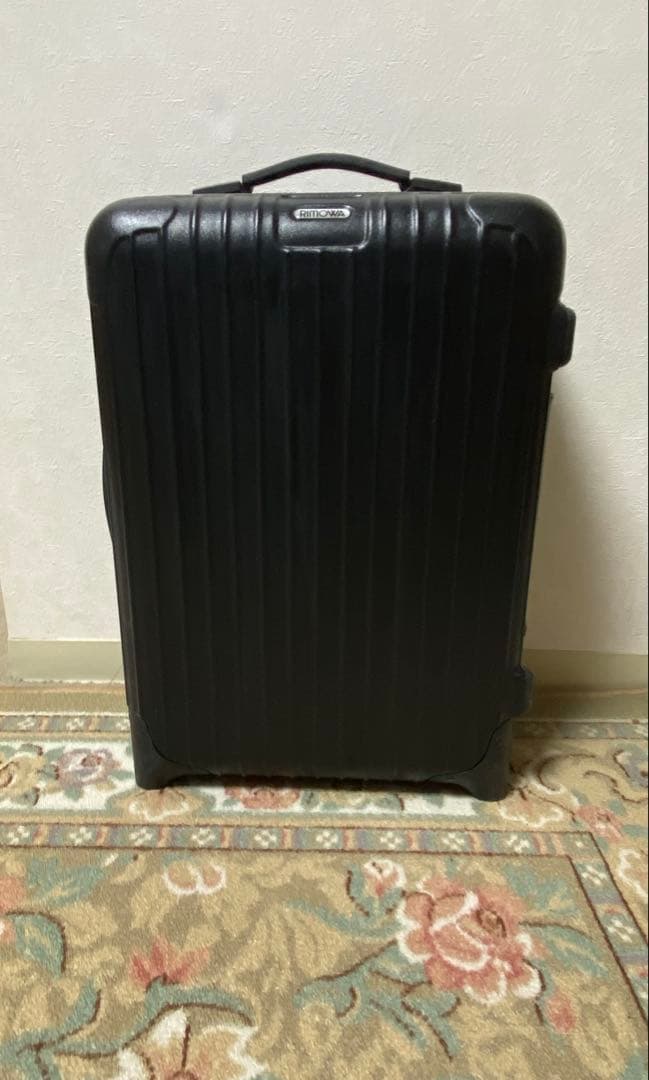 ◾️RIMOWA ◾️リモワ　キャリーケース/スーツケース　2輪　ブラック