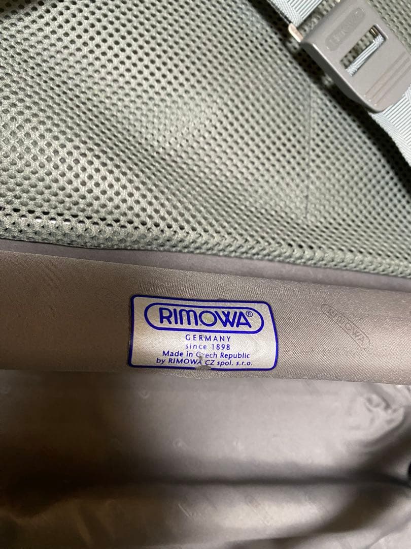 ◾️RIMOWA ◾️リモワ　キャリーケース/スーツケース　2輪　ブラック
