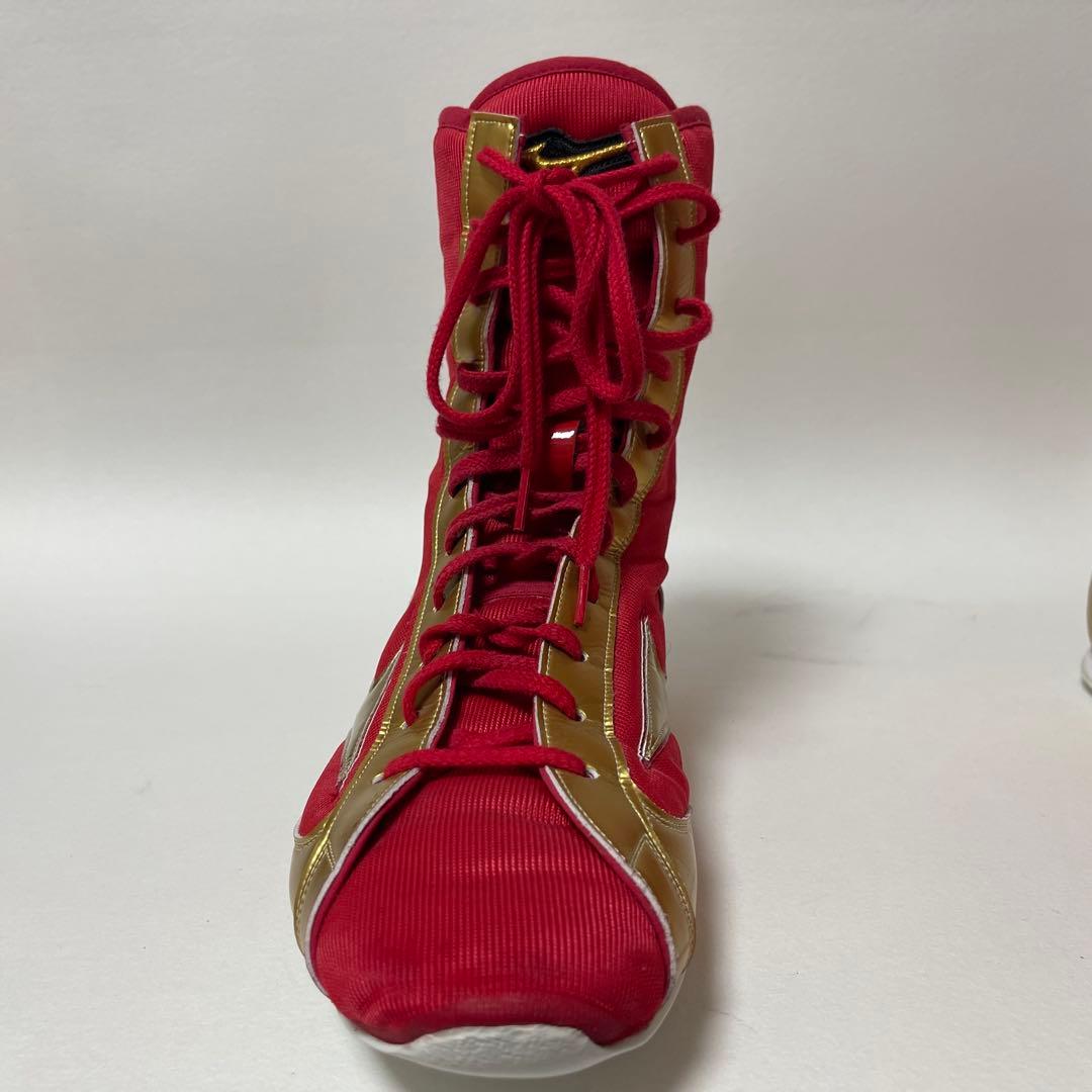 ボクシングシューズ ミズノ 27.5センチ 赤 レッド