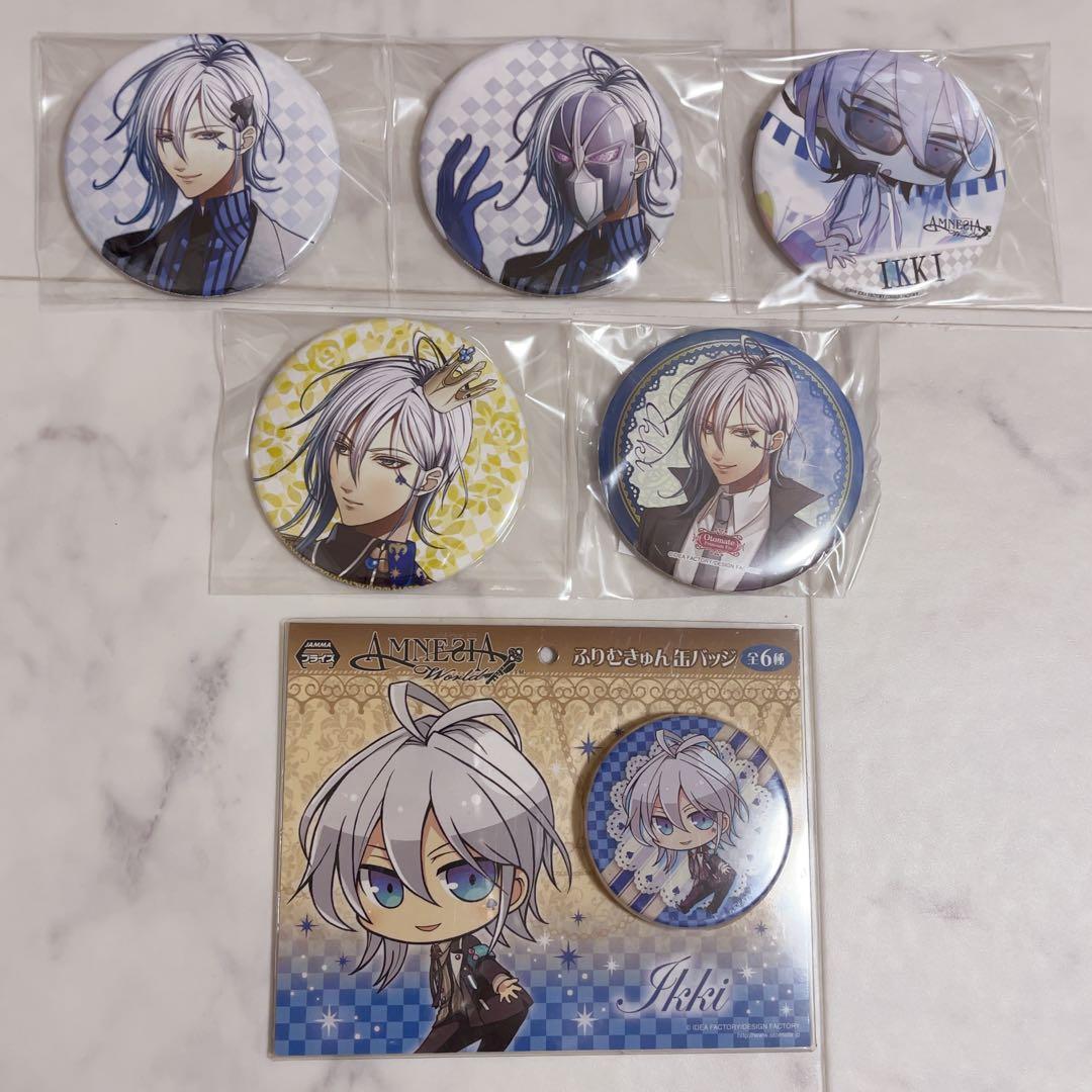 【美品】AMNESIA イッキ 缶バッジ 6点セット