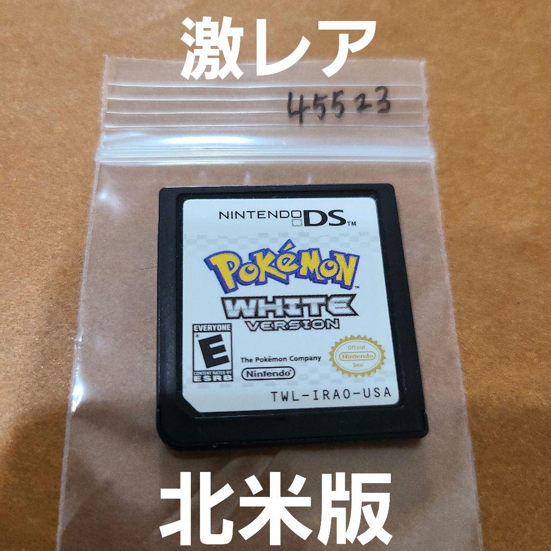 激レア 北米版 ポケットモンスター ホワイト