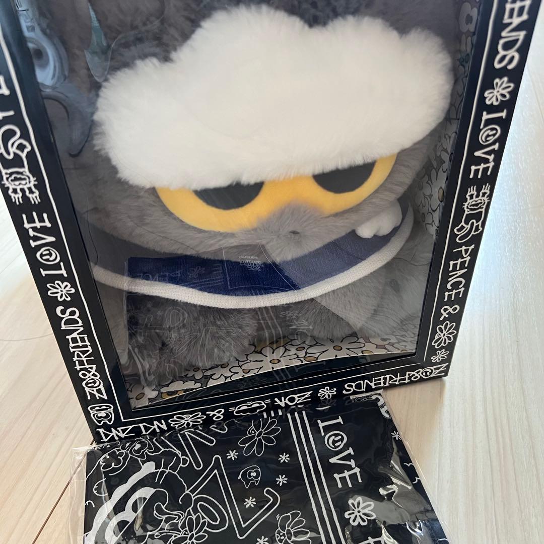 ZO＆FRIENDS ZOA MEDIUM ぬいぐるみ ＆ スカーフセット