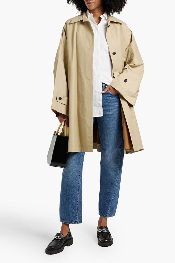 人気新作　Toteme トーテム カーキ色チェスターコート