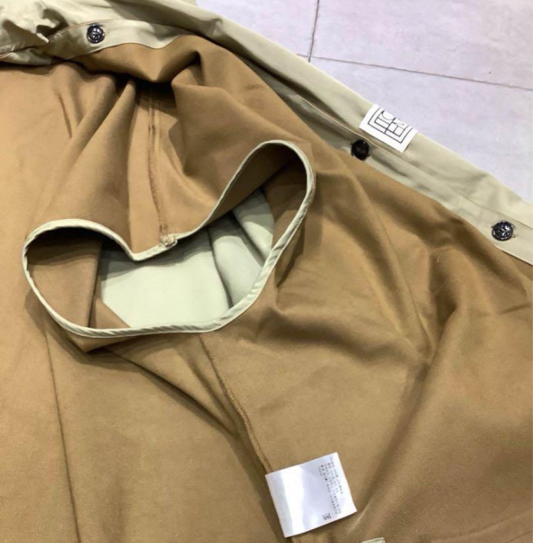 人気新作　Toteme トーテム カーキ色チェスターコート