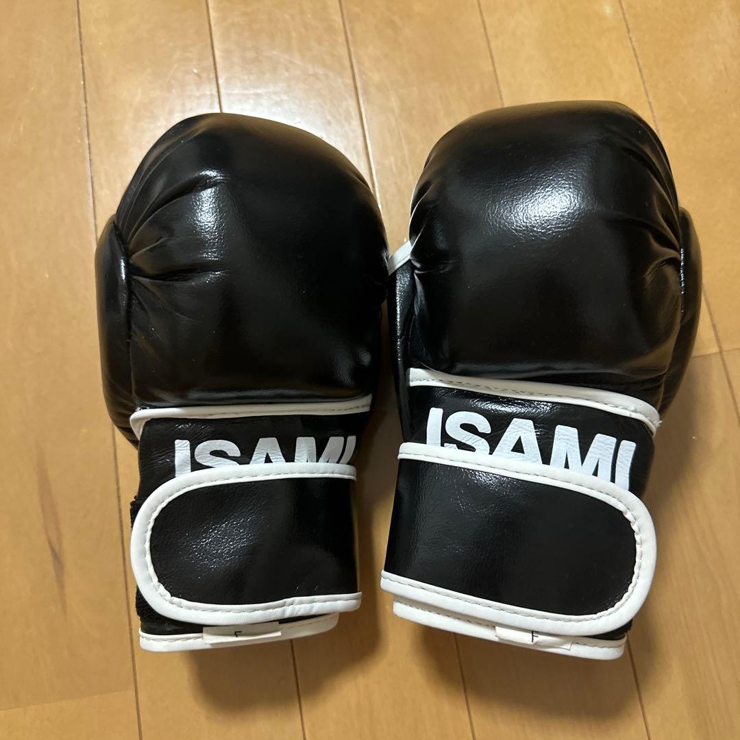 ISAMI パウンドグローブ 黒 Fサイズ