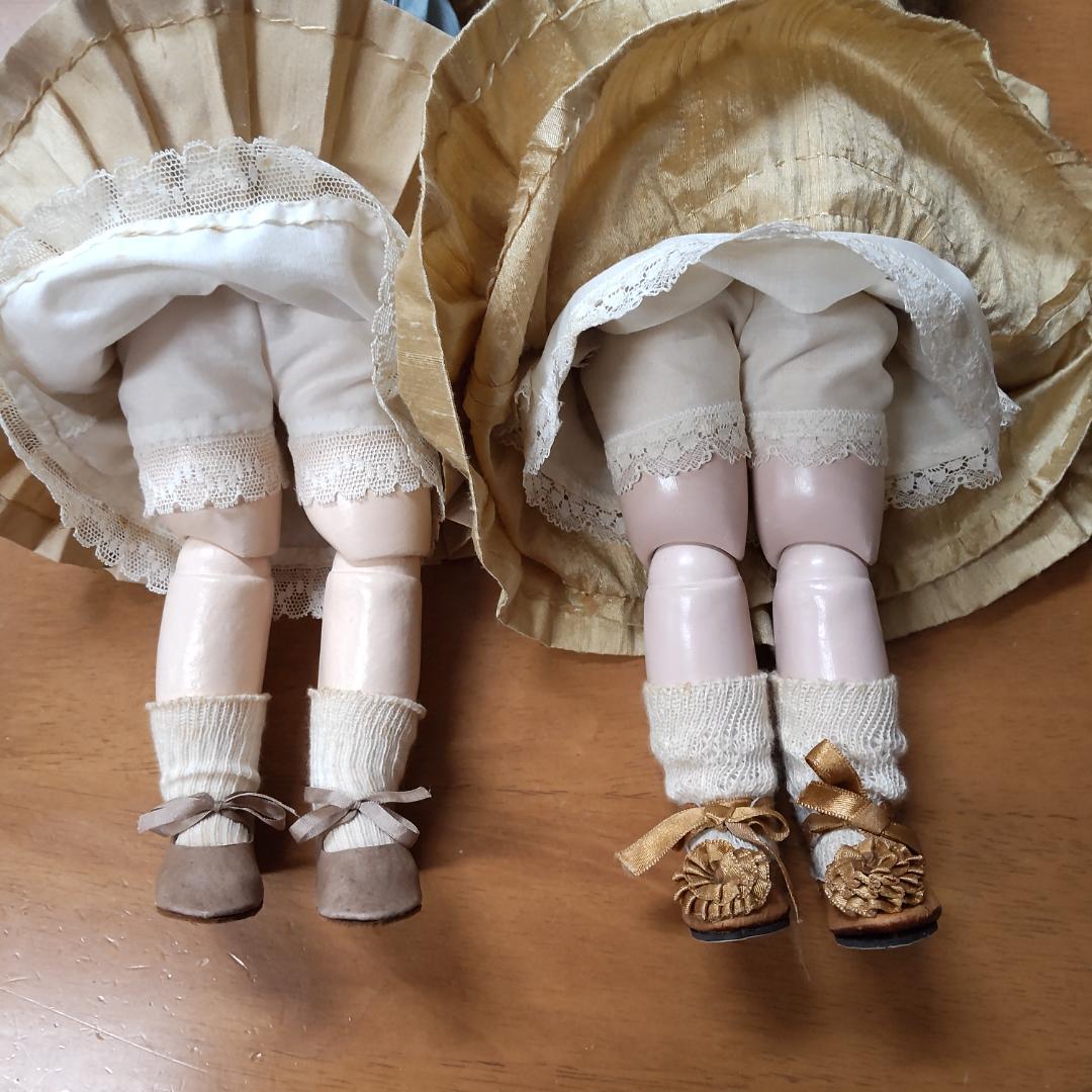 ブリュ　ジュモー　アンティークリプロ　　双子コーデ