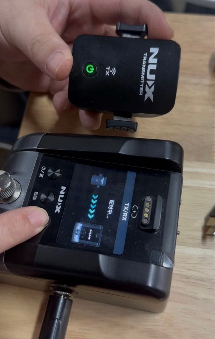 NUX-B6 pro管楽器用サックス用ワイヤレスシステム マイク