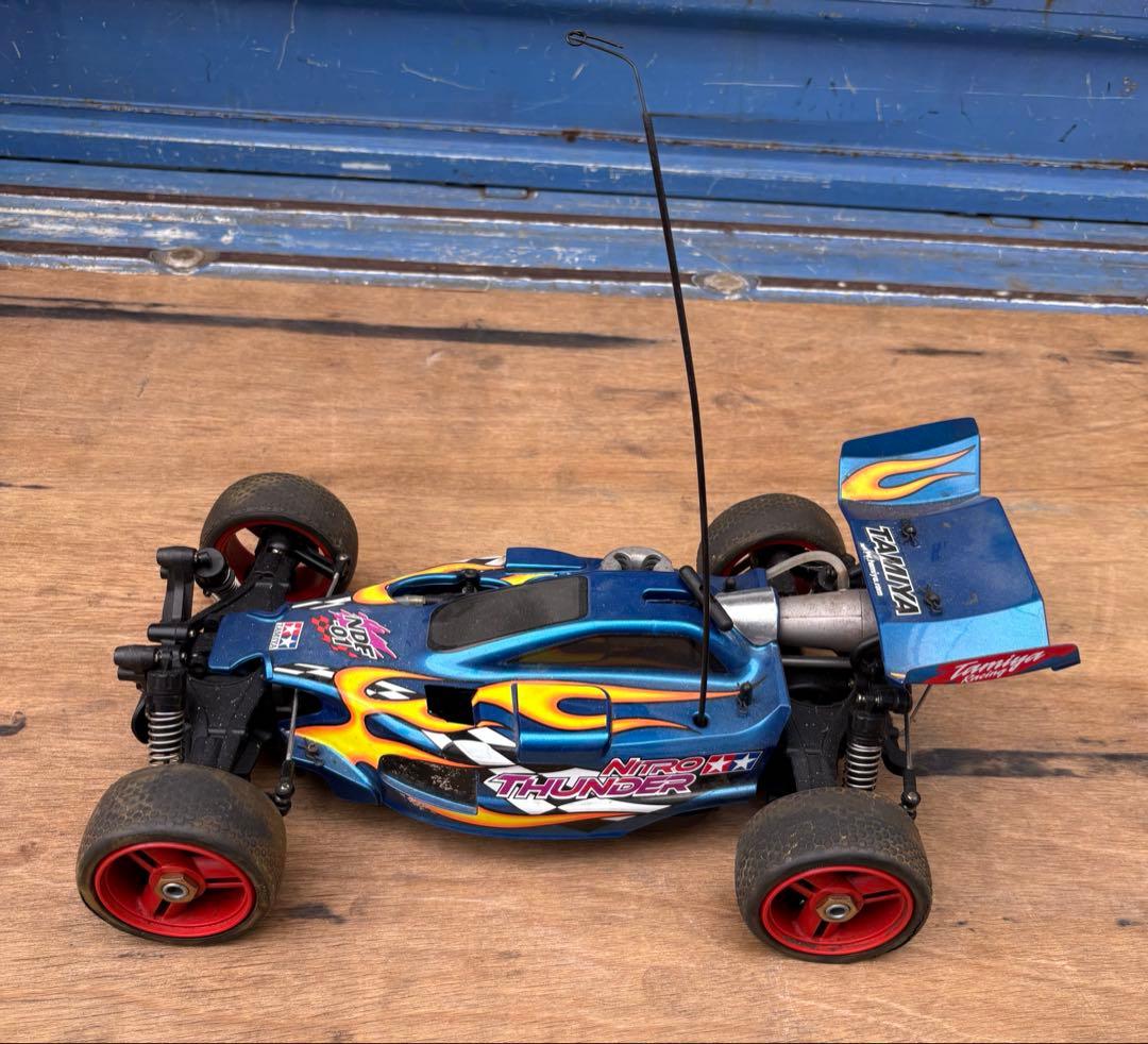 L*y様 ジャンク　タミヤオフロードカー　NDF-01　ナイトロサンダー　エンジ