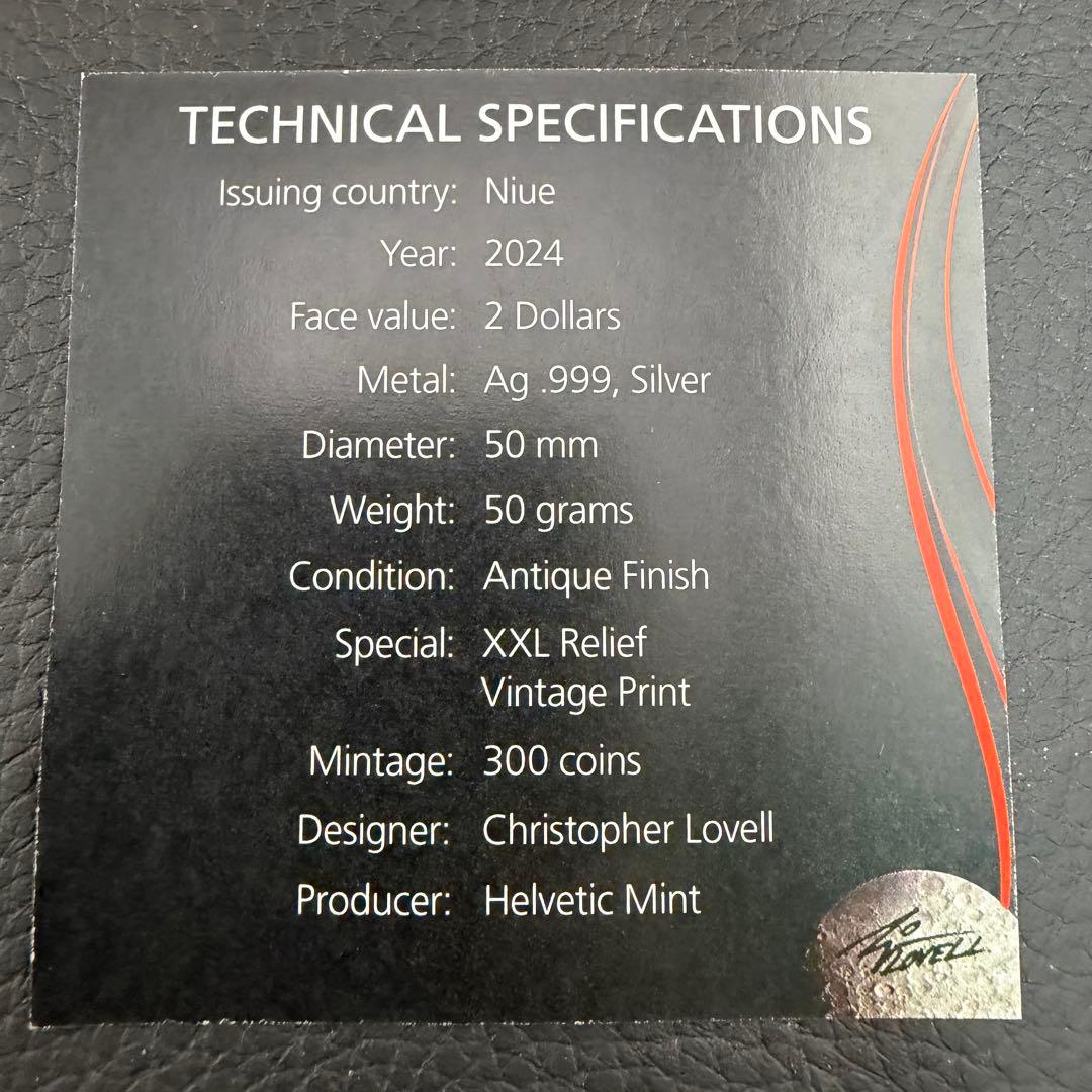 銀貨 ダークビューティーズ ファウナ カラー 超古風仕上げ 大型レリーフ 純銀