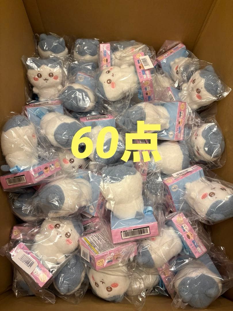 ちいかわ　ぴたれすとぽてもふシリーズ　ハチワレ　60点