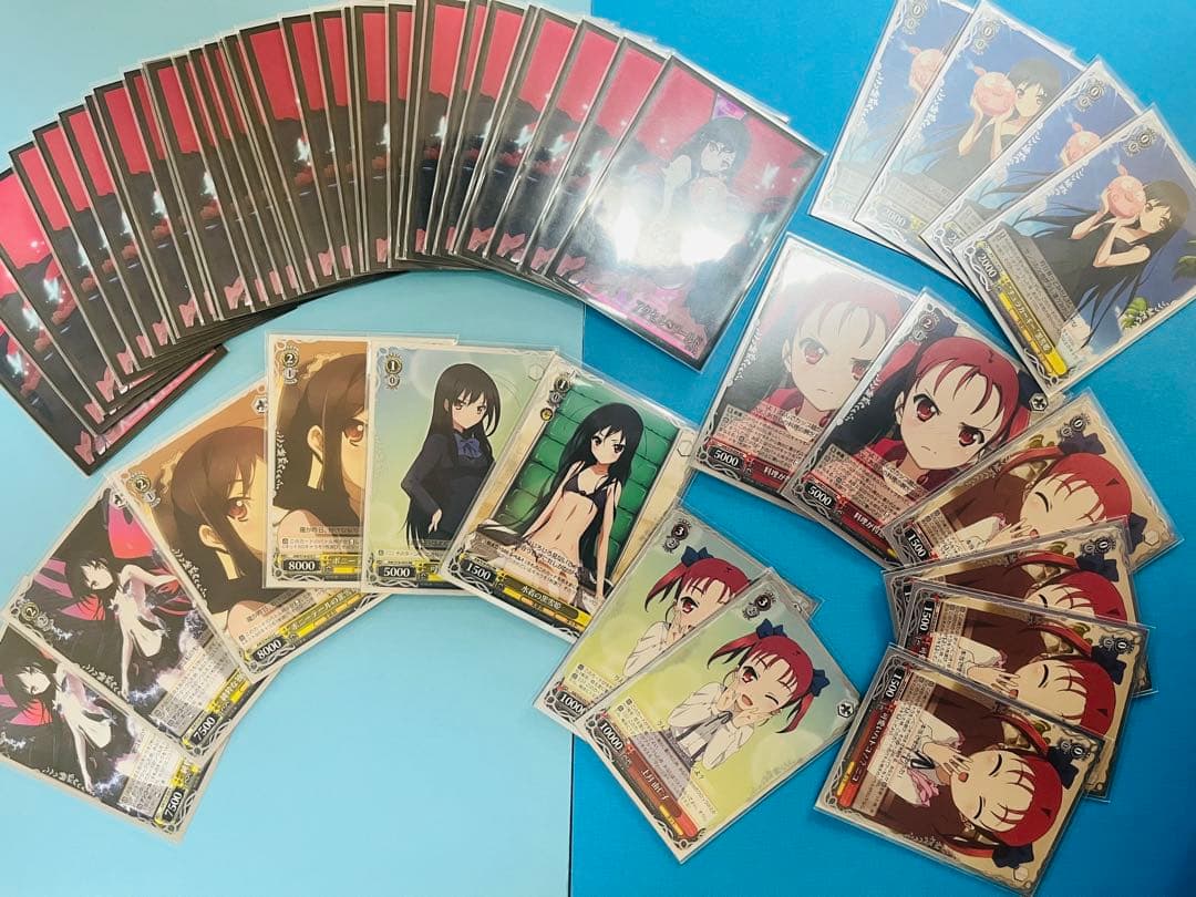 ヴァイスシュヴァルツ アクセルワールドデッキ 黒雪姫スリーブ&デッキパーツ付き