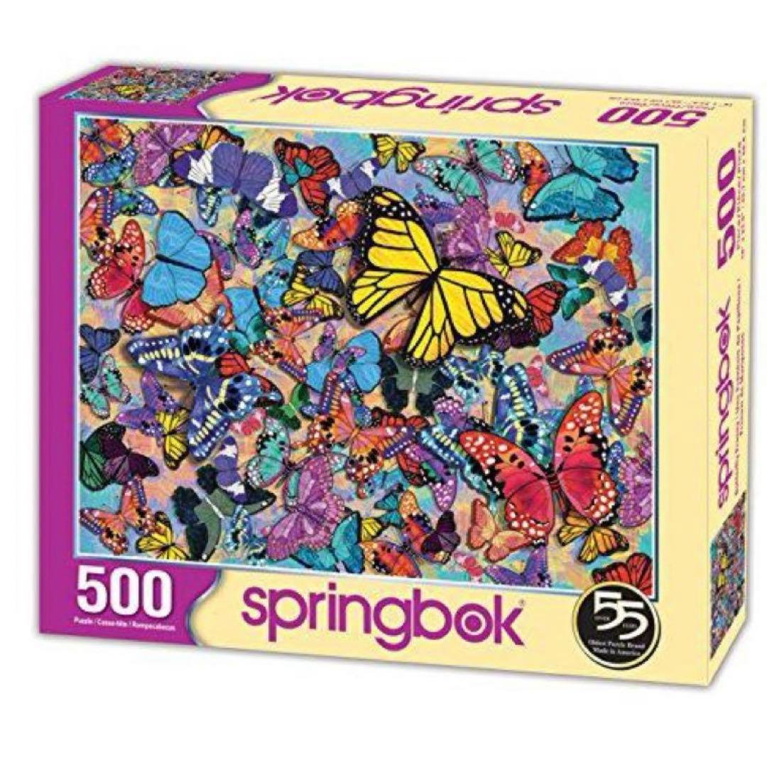 Springbok 500ピース ジグソーパズル バタフライフレンジー  蝶々