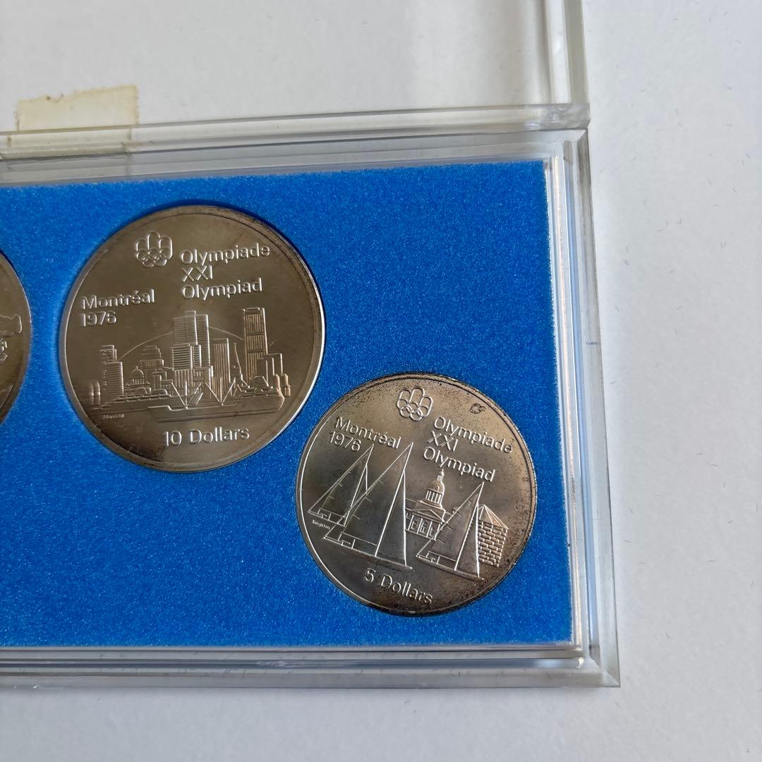 ス*ー様 モントリオールオリンピック記念銀貨セット