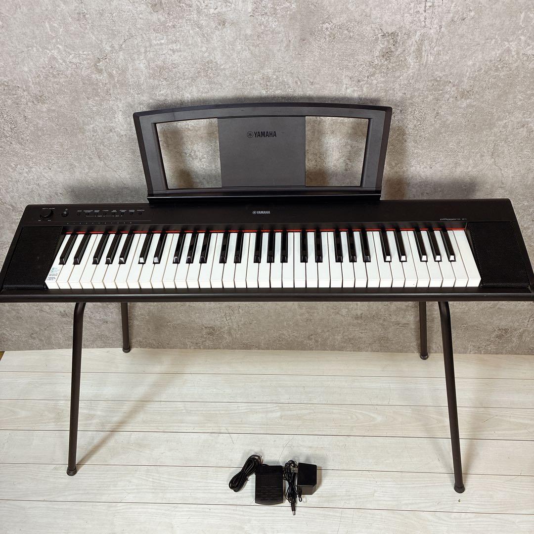 YAMAHA ヤマハ 電子キーボード piaggero ブラック NP-11
